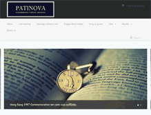 Tablet Screenshot of patinova.com